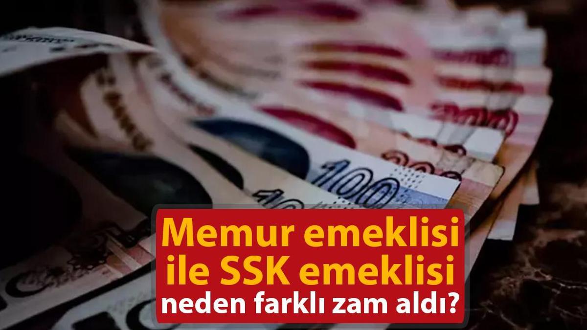 Memur emeklisi ile SSK, Bağ-Kur emeklisi neden aynı zammı almadı? Kimin maaşı ne kadar arttı? Kök maaş ne oldu? İşte merak edilen ayrıntılar…