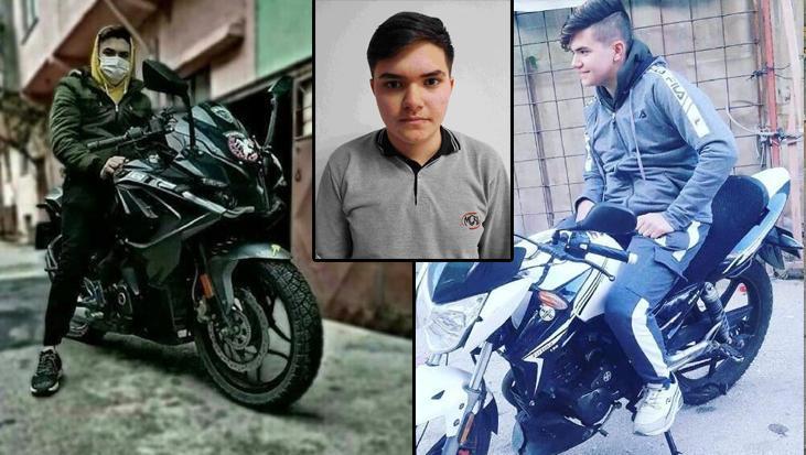 Motosiklet tutkusu sonu oldu! 17 yaşındaki Efe’nin kahreden sonu