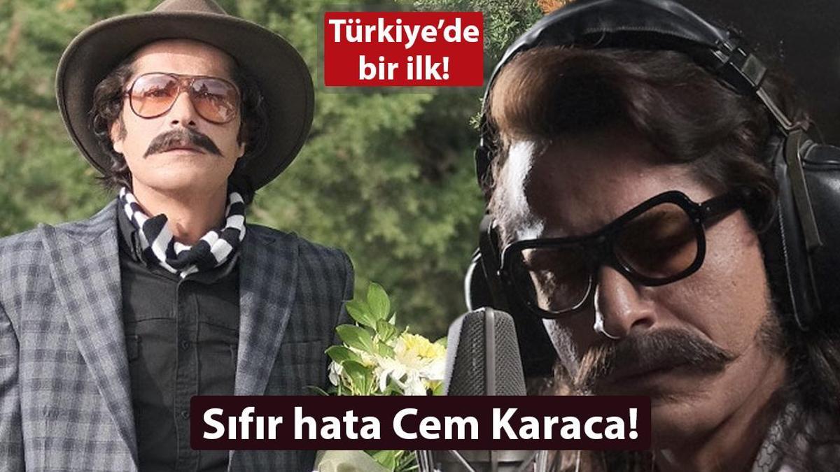 Türkiye’de bir ilk! İsmail Hacıoğlu özel teknikle nasıl Cem Karaca oldu?