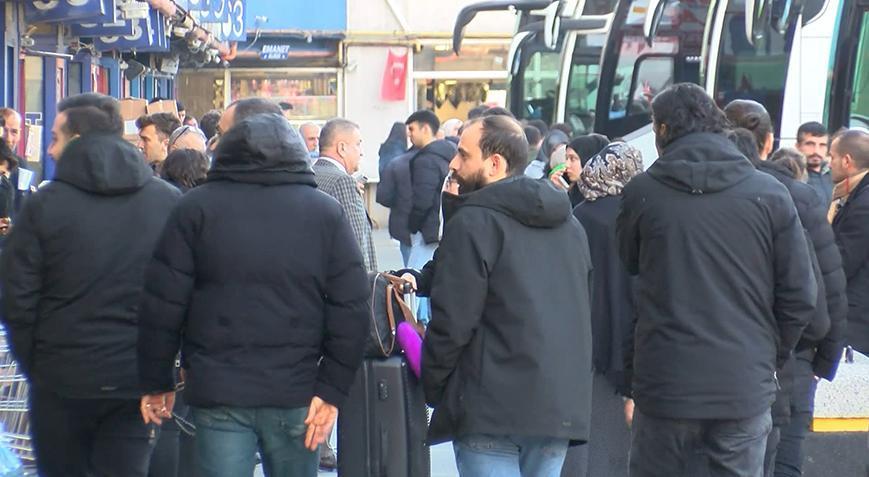 Yarıyıl tatili resmen başladı! Otogarda yoğunluk oluştu