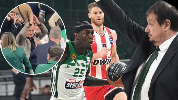 Atina’da Ergin Ataman ve Fatih Terim’in gecesi! Derbide şov yaptı