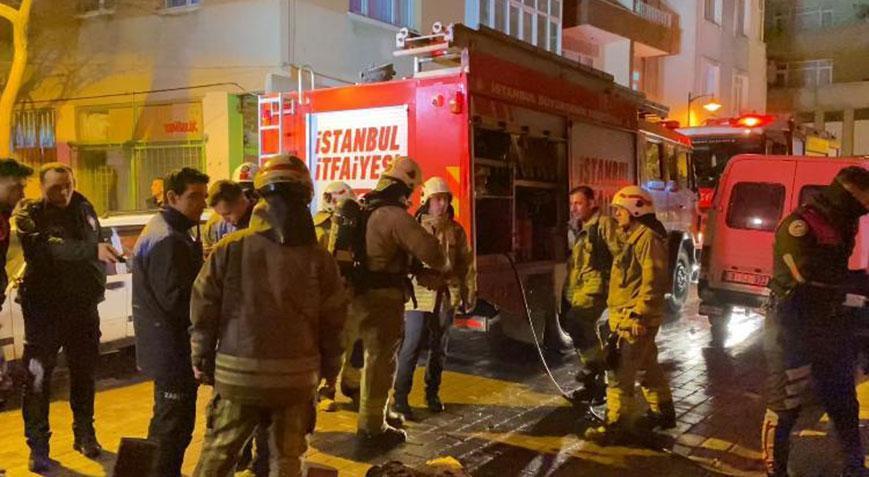 Solunum cihazından çıkan yangında son anda kurtarıldı
