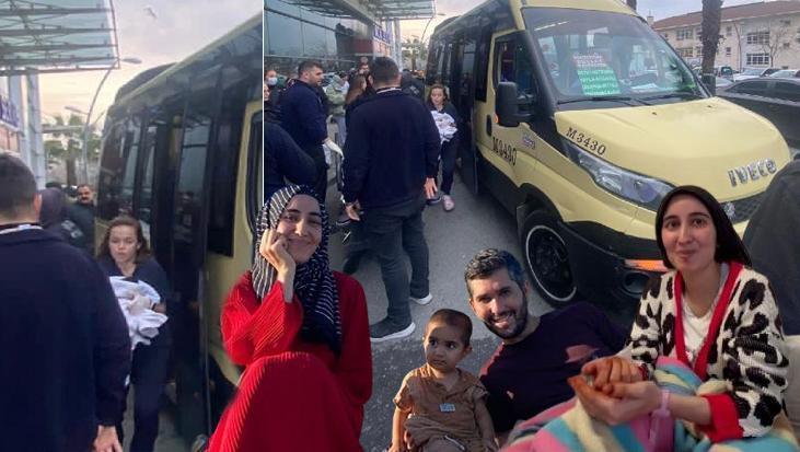 Bir bebekle bindiler iki bebekle indiler! ‘Minibüsün içinde ilk defa böyle bir şeye şahit olduk’