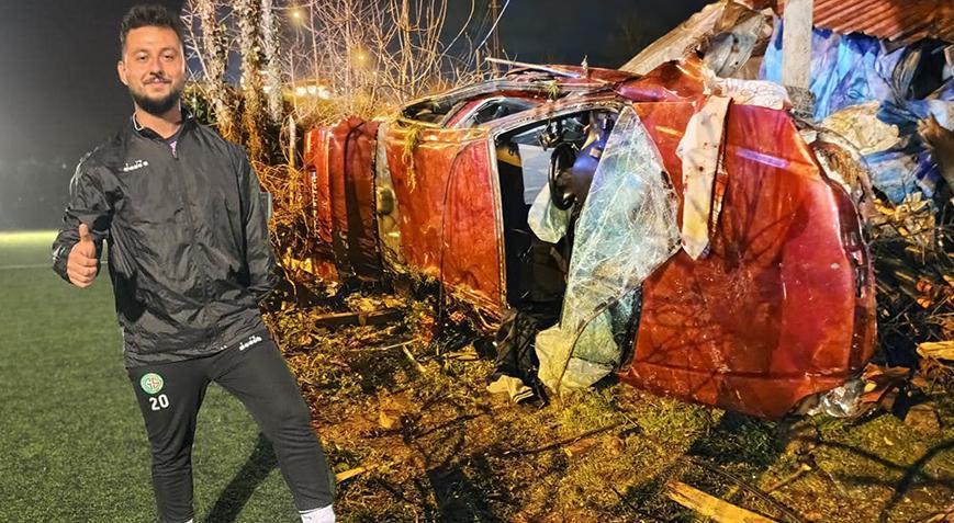 Kahreden kaza! Amatör futbolcu hayatını kaybetti