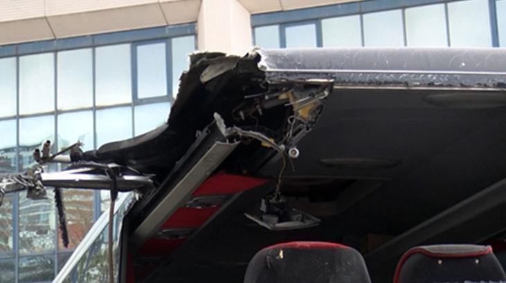 15 Temmuz Demokrasi Otogarı’nda otobüs kazası