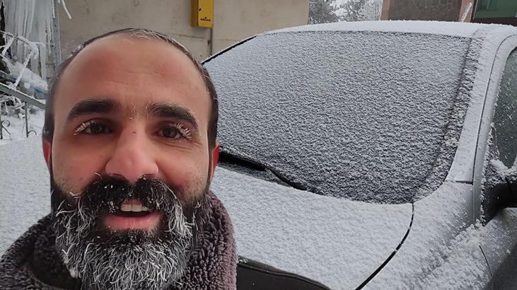 Bir kent buz tuttu! Dıyarı çıkanın saçları, kirpikleri ve kaşları dondu