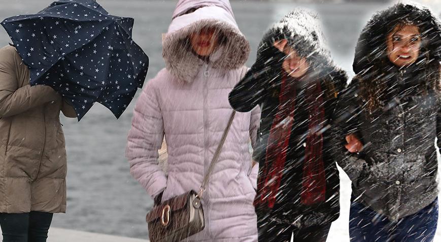 Son dakika… Meteoroloji’den kar, sağanak ve fırtına uyarısı!