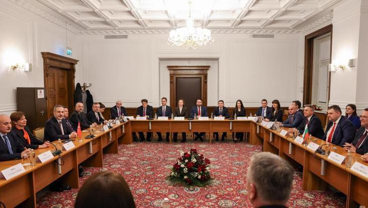 Bakan Fidan, Bulgaristan’da resmi temaslarda bulundu