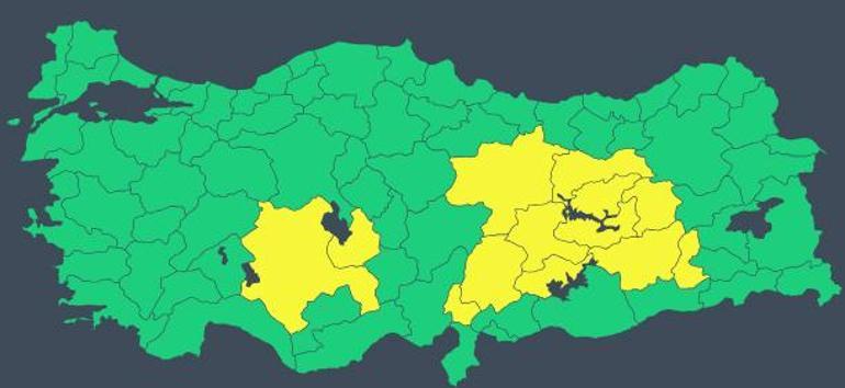 Son dakika... Meteoroloji'den 13 kent için kuvvetli sağanak ve kar uyarısı! Donacağız