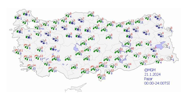 Meteoroloji tek tek saydı: 13 il için uyarı! 'Kuvvetli geliyor'