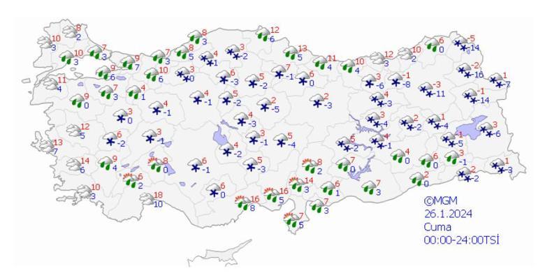 Meteoroloji tek tek saydı: Buzlanma, don ve çığa dikkat! 10 ile kar uyarısı