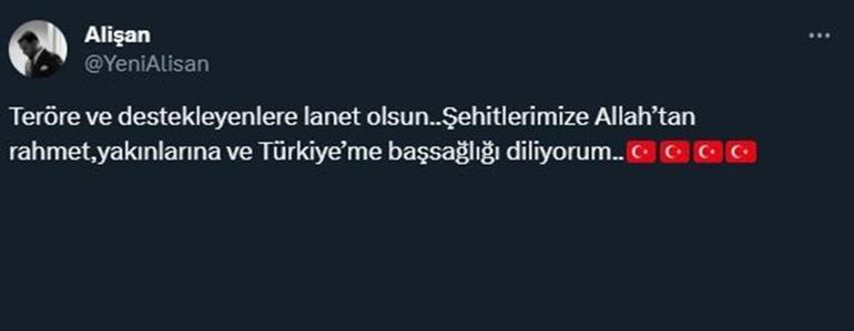 Şehit haberleri yürek dağladı! Ünlülerden Kuzey Irak'taki saldırı sonrası taziye mesajları