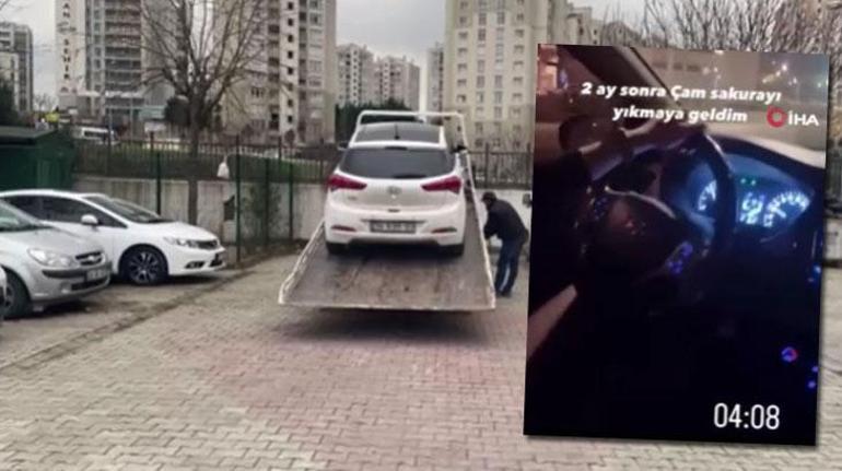 Genç spiker trafiği birbirine kattı: Çam Sakurayı yıkmaya geldim