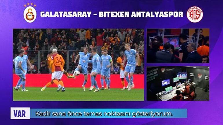 TFF, VAR kayıtlarını açıkladı! İşte Galatasaray - Antalyaspor ve Fenerbahçe - Kasımpaşa hakem konuşmaları