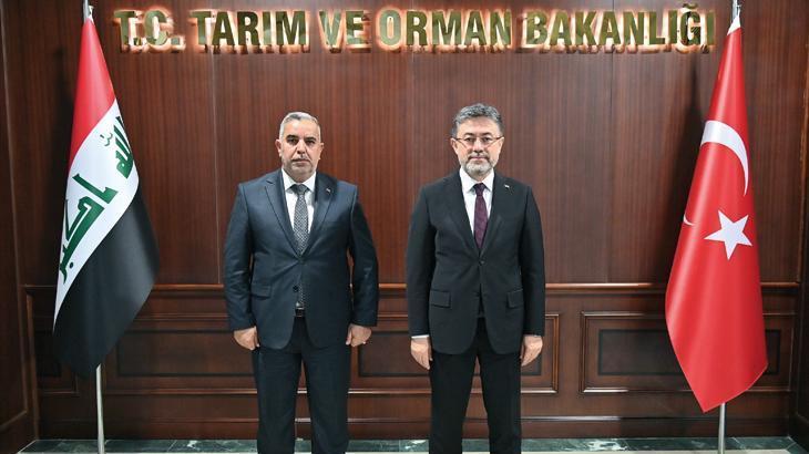 Tarım ve Orman Bakanı Yumaklı, Irak Tarım Bakanı Maliki’yi ağırladı