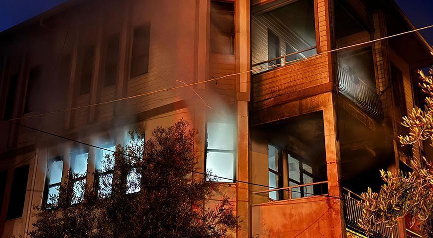 Antalya’da korkutan yangın! Komşular çığlıklara koştu