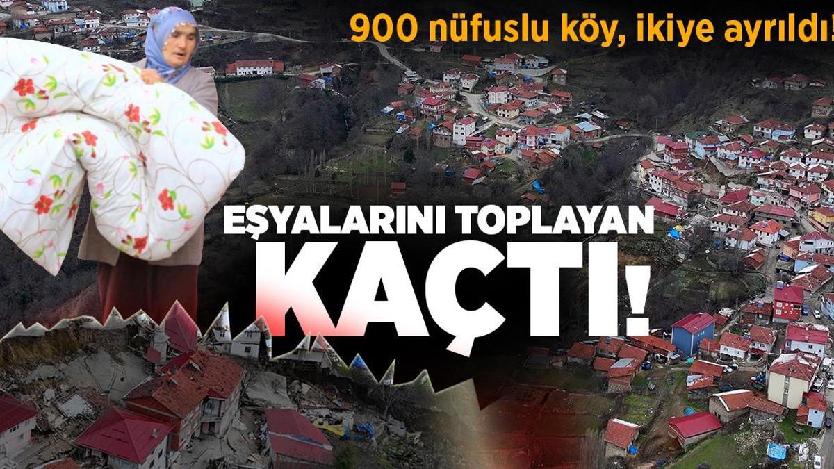 900 nüfuslu köy, ikiye ayrıldı! Eşyalarını toplayan kaçtı