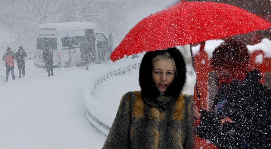 Son dakika… Meteoroloji’den yeni uyarı geldi! 2 kentte eğitime kar engeli