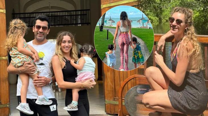 Sinem Kobal’ın ailece gittiği Mauritius tatilinden kareler!