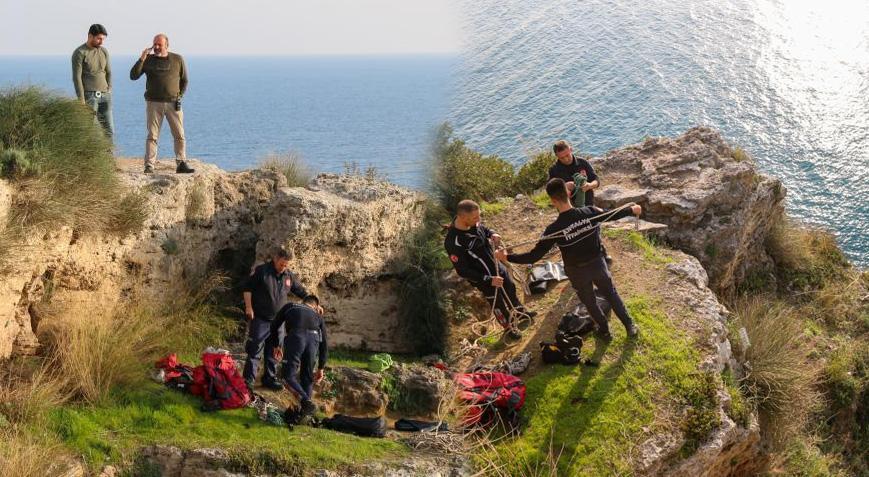 Falezlerde yaralı şahıs ihbarı! Gerçek şaşkına çevirdi