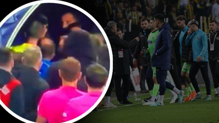 Fenerbahçe’de Leonardo Bonucci’den Ertuğrul Taşkıran’a tepki! Tünel girişinde arbede çıktı