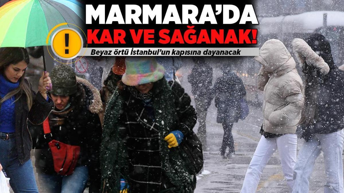 Son dakika… Meteoroloji İstanbul dahil 8 kent için uyardı: Sıcaklıklar düşüyor: Kar ve sağanak alarmı