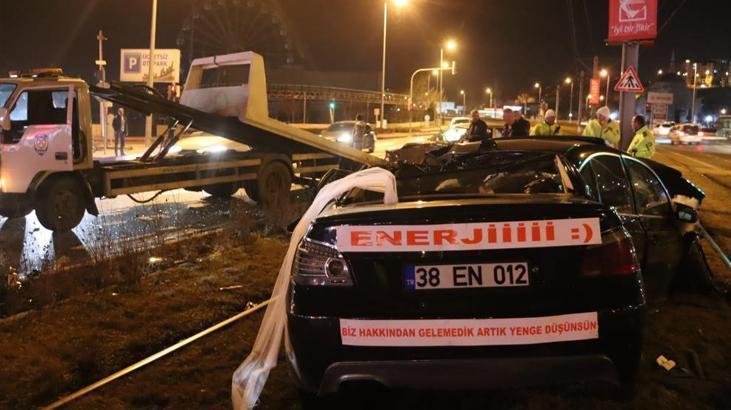 Kayseri’de korkunç kaza! En mutlu günleri kabusları oldu