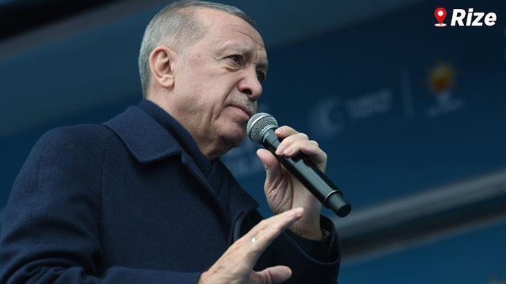 Son dakika… Seçime son 44 gün! Cumhurbaşkanı Erdoğan’dan Rize’de önemli açıklamalar