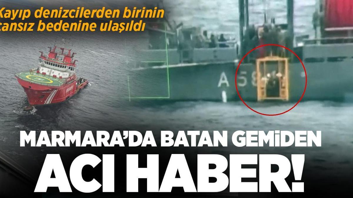 Son dakika… Batan gemide kaybolan 6 kişiden 1’inin cansız bedenine ulaşıldı