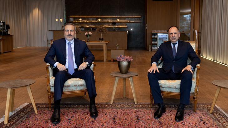 Türkiye ve Yunanistan Dışişleri Bakanları Almanya’da temaslarda bulundu