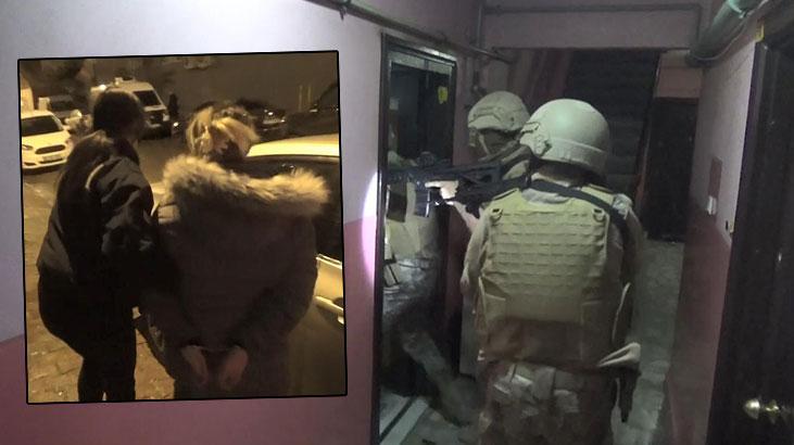 İstanbul’un 9 ilçesinde terör operasyonu!