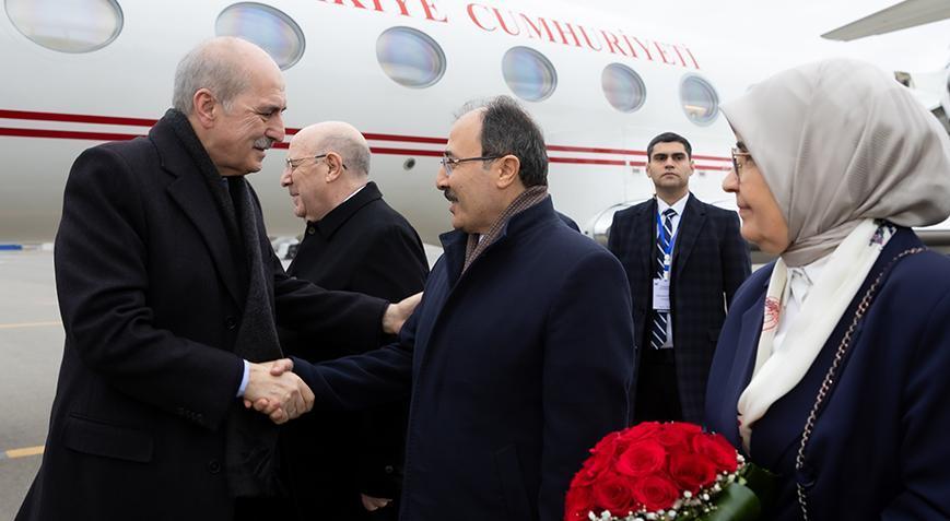 Meclis Başkanı Kurtulmuş Azerbaycan’da