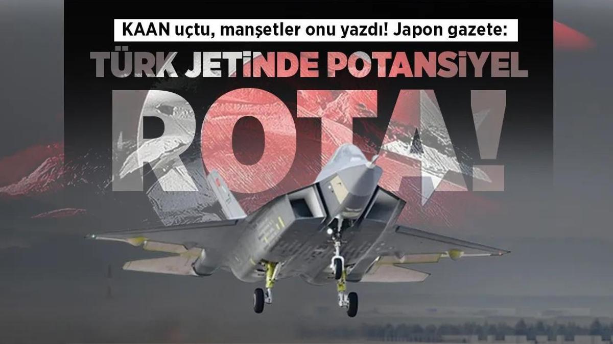 KAAN uçtu, Japon gazetesi yazdı: Türk jetinde potansiyel ihraç rotası!