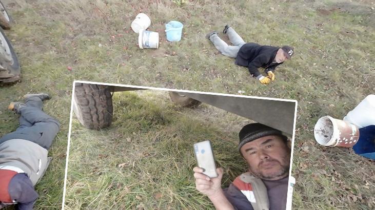 Görünce traktörün altına girdi: İlk köylülere saldırıyorlar