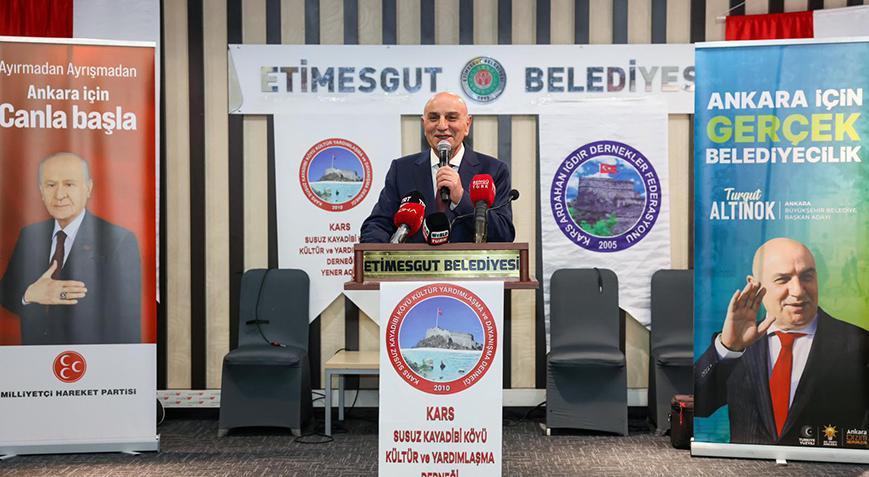 Turgut Altınok: Ankara’yı metro ağlarıyla donatacağız