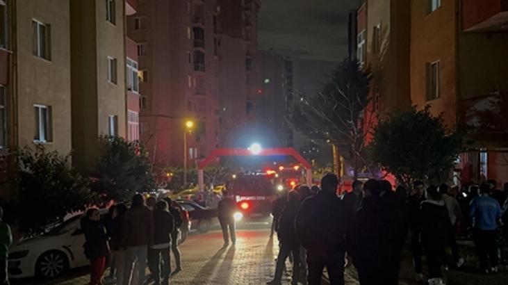 Ümraniye’de 10 katlı binada korkutan yangın! Duman bir anda binayı sardı