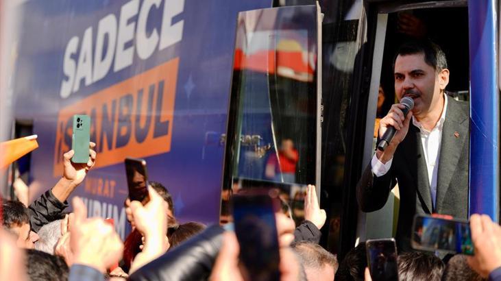 İBB adayı Murat Kurum Sancaktepe’de vatandaşlara seslendi: İstanbul’un parlayan yıldızı olacak