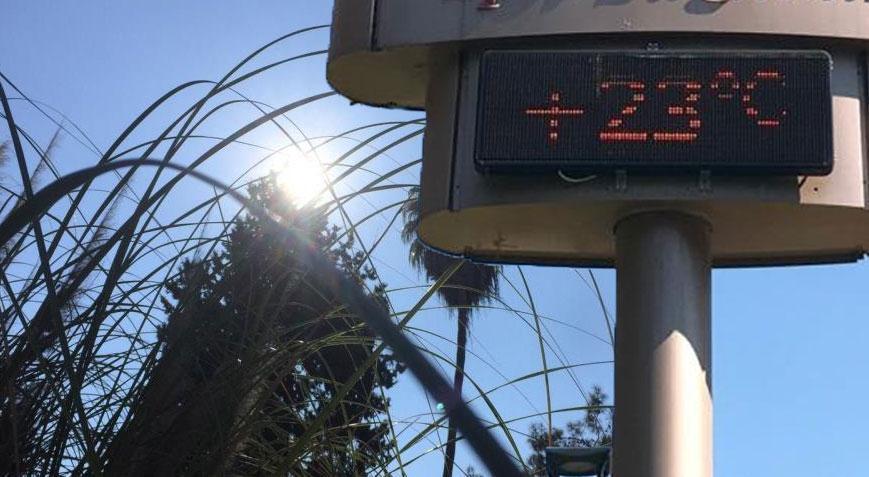 Termometreler 23 dereceyi gösterdi! ‘Şubat ayında yaz mevsimini yaşıyoruz’