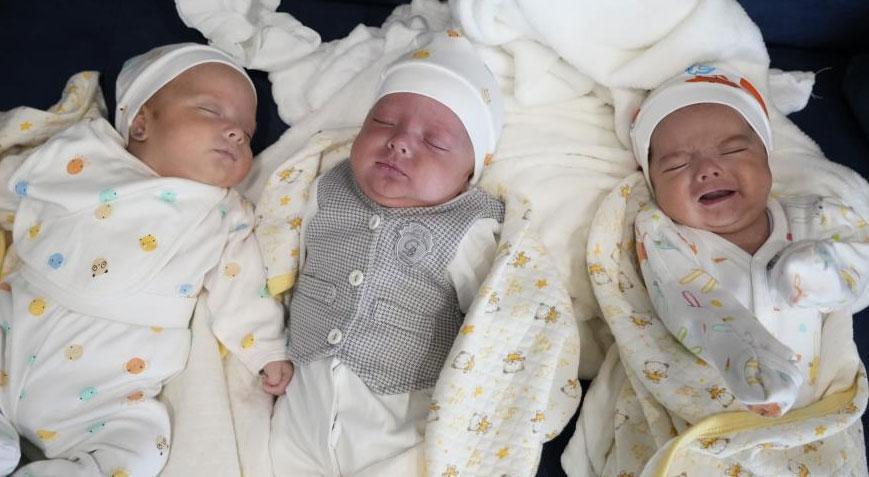 Tıpta nadir görülen durum onların başına geldi! ‘1 bebek diye yola çıktık her kontrolde sayı arttı’