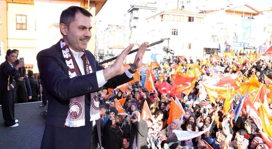 Murat Kurum: Bizim gerçeklerimize onların hayalleri bile ulaşamaz