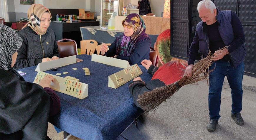 800 nüfuslu mahallede roller değişti! Kadınlar kahvede, erkekler evde