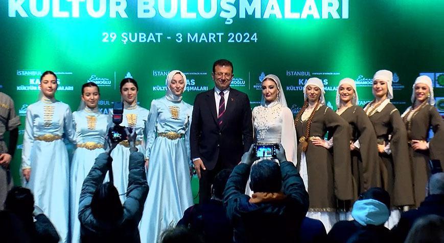 Ekrem İmamoğlu, Kafkas Kültür Buluşmalarına katıldı