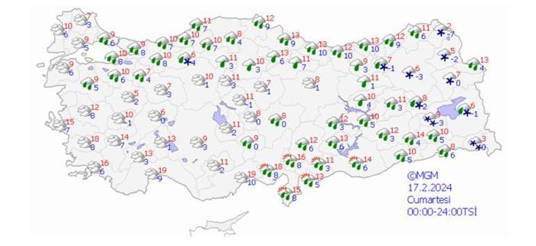 Meteoroloji haritayı güncelledi! Ülke genelinde etkili olacak