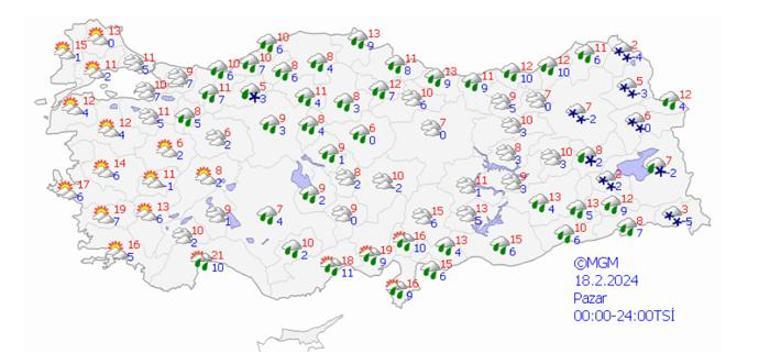 Meteoroloji haritayı güncelledi! Ülke genelinde etkili olacak