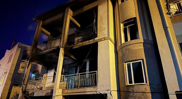 Antalya'da korkutan yangın! Komşular çığlıklara koştu