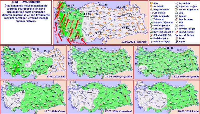 Son dakika... Meteoroloji bugün için saat verdi! 22 kentte alarm