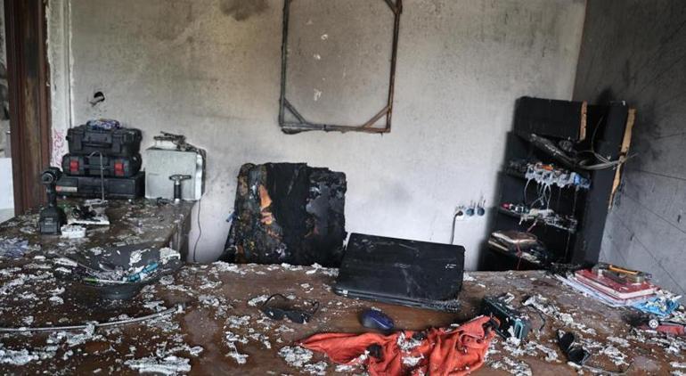 25 günlük bebeğin ağlaması faciayı önledi! Aile kabusa uyandı
