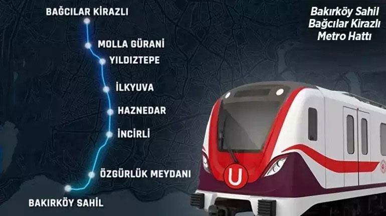 Son dakika! Bakırköy-Bağcılar Kirazlı Metro Hattı açılıyor! Erdoğan'dan önemli açıklamalar