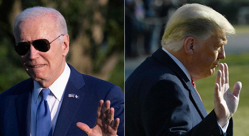 Biden ve Trump aynı gün içinde Meksika sınırını ziyaret etti