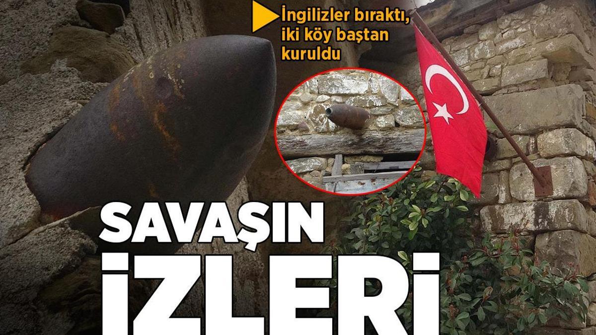 Savaşın izleri! İngilizler bıraktı, Çanakkale’de iki köy baştan kuruldu